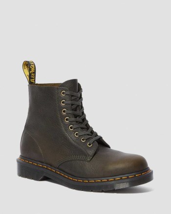 Dr Martens 1460 Pascal Ambassador Leather Šnurovacie Čižmy Panske Zelene | 8653-QASJG